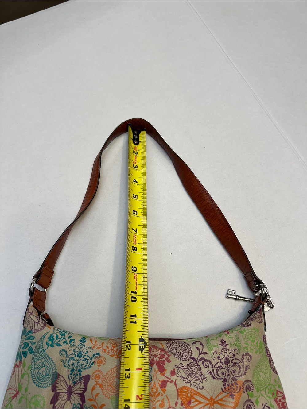 Y2K VINTAGE FOSSIL BUTTERFLY BUNDLE SHOULDER BAG SMALL WALLETS KEY CHARM - Picture 8 of 16